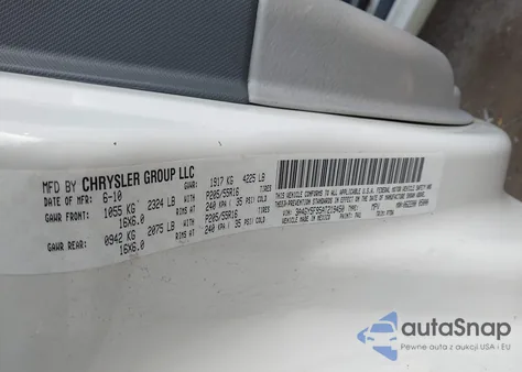 2010 Chrysler Pt Cruiser Classic from USA, damaged, VIN 3A4GY5F95AT219450